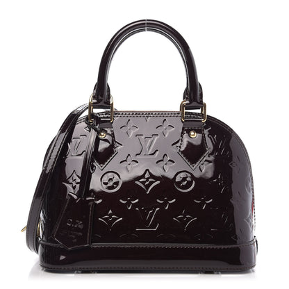 Louis Vuitton Vernis Alma BB Amarante 1 of 10