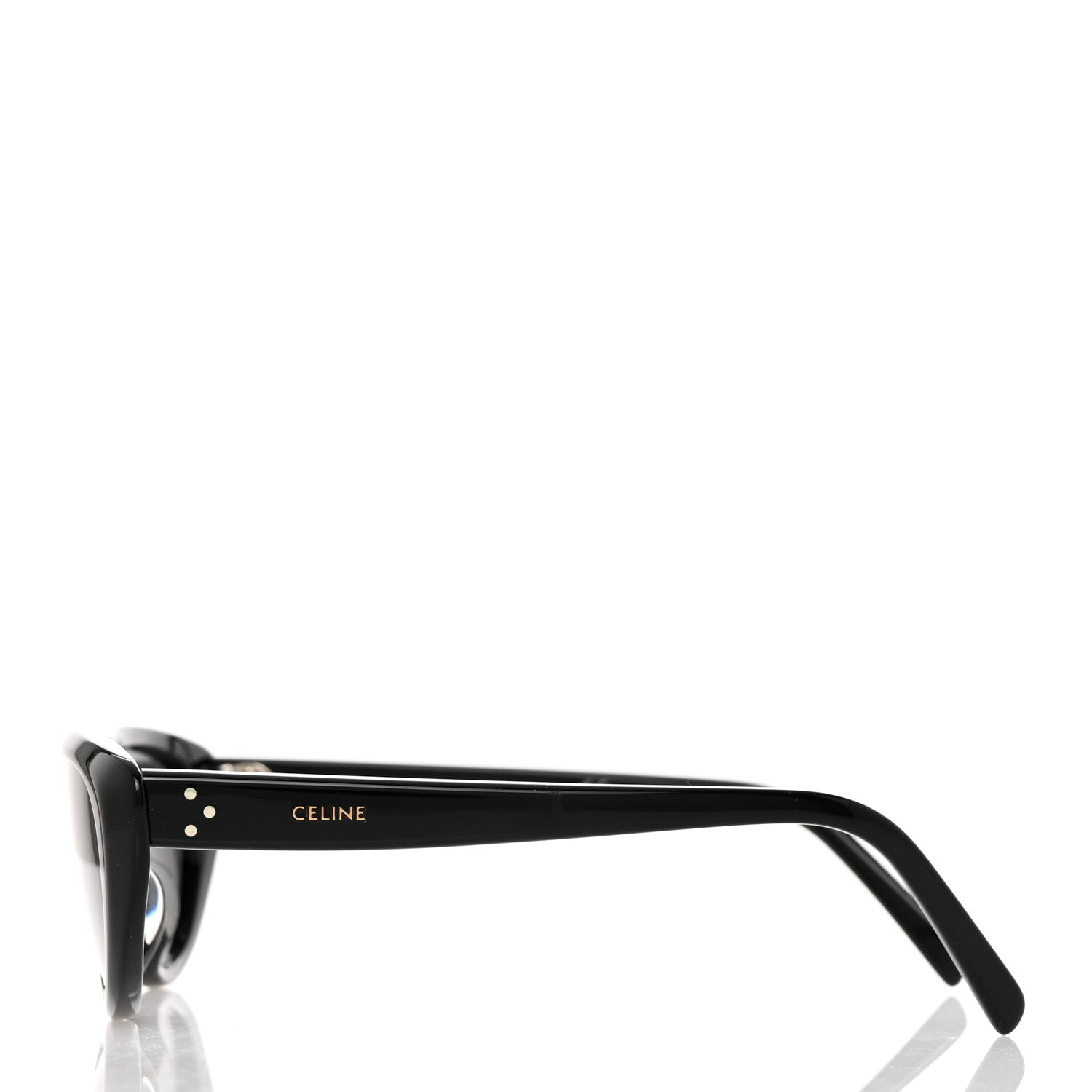 Celine Acetate Cat Eye Sunglasses CL40220U Black 3 of 7