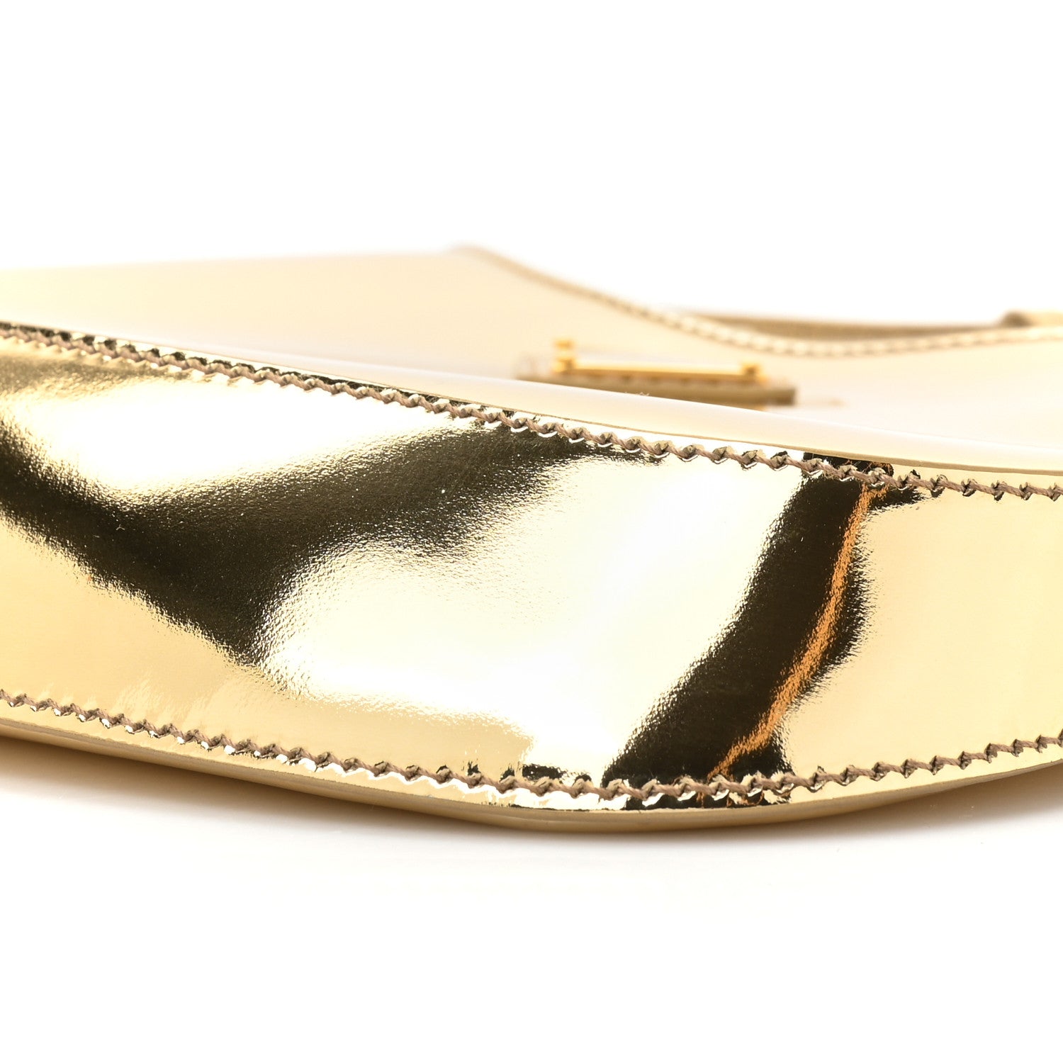 Prada Spazzolato Cleo Adjustable Strap Shoulder Bag Platino 8 of 9