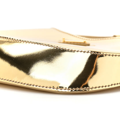 Prada Spazzolato Cleo Adjustable Strap Shoulder Bag Platino 8 of 9