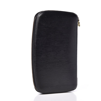 Louis Vuitton Epi Geode Organizer Zippy Wallet Black 2 of 12