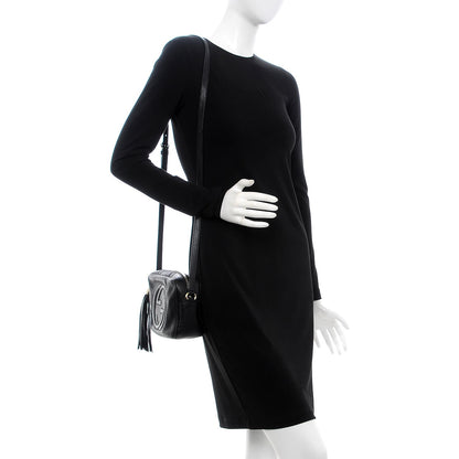 Gucci Pebbled Calfskin Small Soho Disco Bag Black 2 of 9