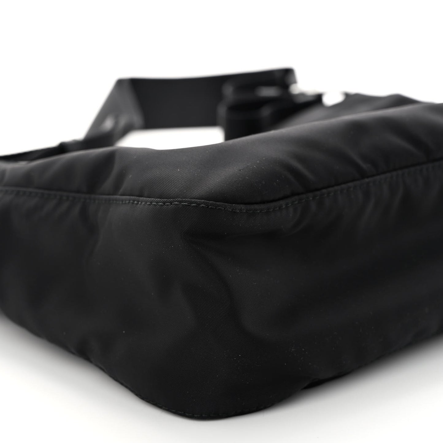 Tessuto Nylon Messenger Bag Black