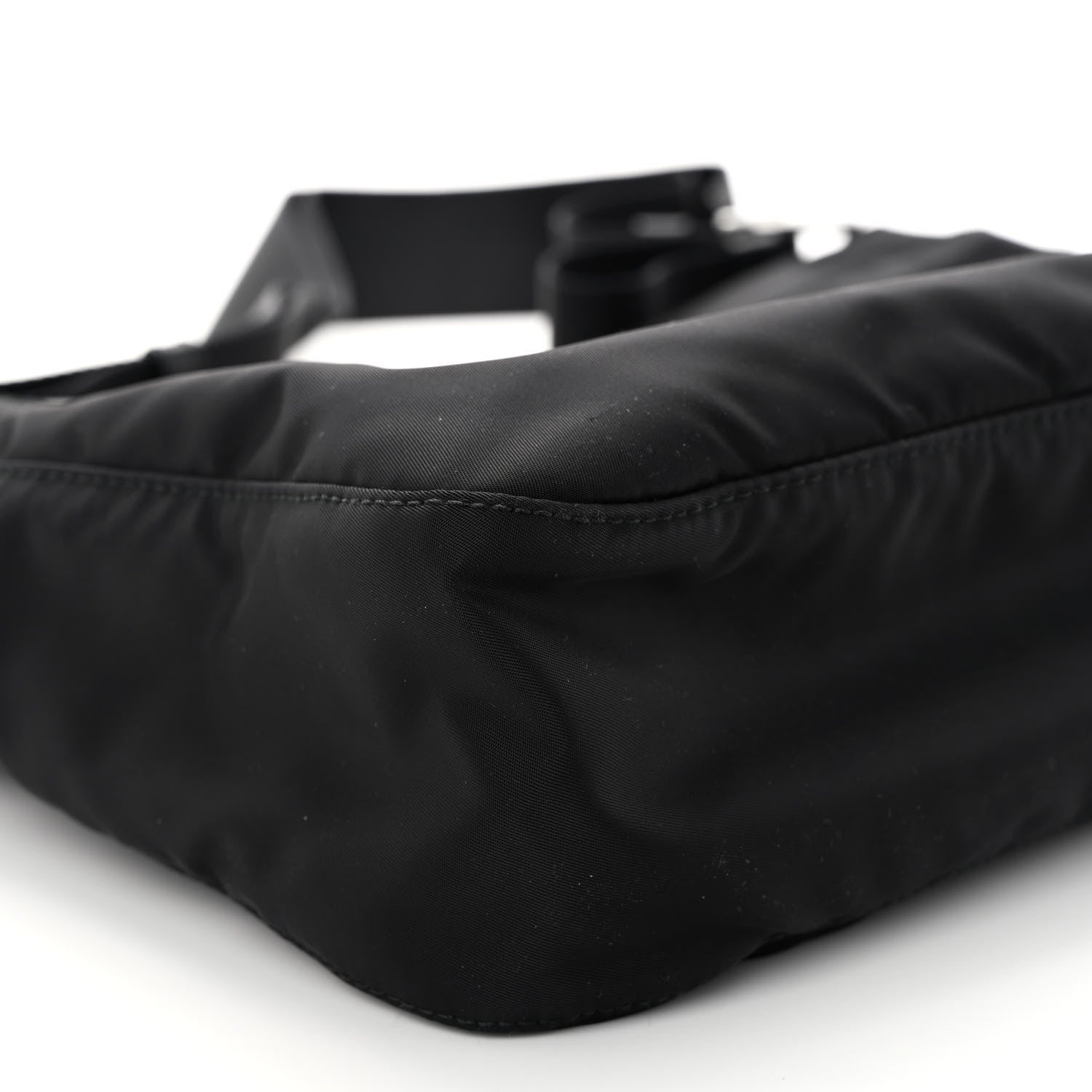 Prada Tessuto Nylon Messenger Bag Black 8 of 9