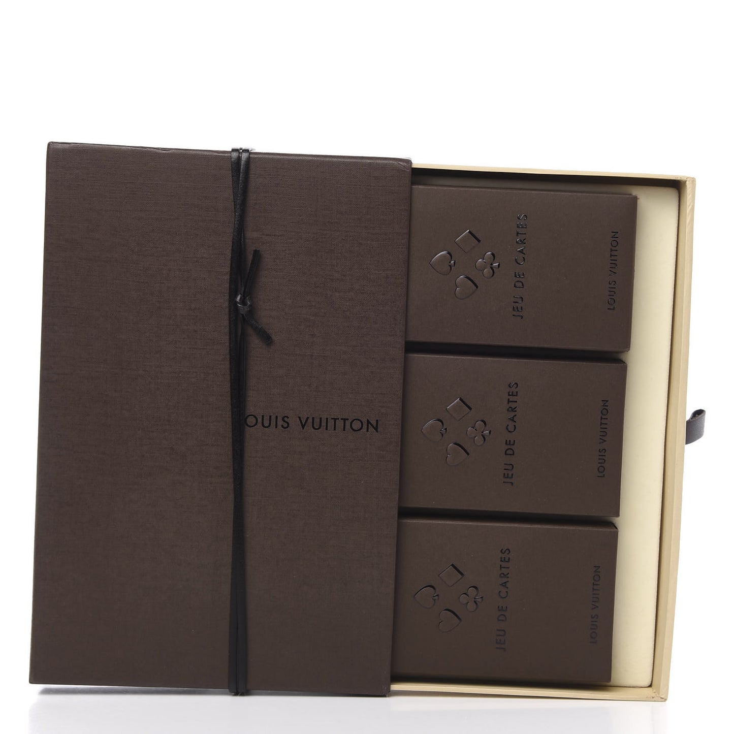 Monogram Fleur 3 Pack Playing Cards
