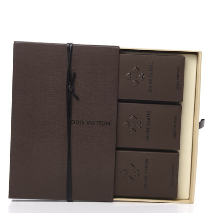 Louis Vuitton Monogram Fleur 3 Pack Playing Cards 5 of 5