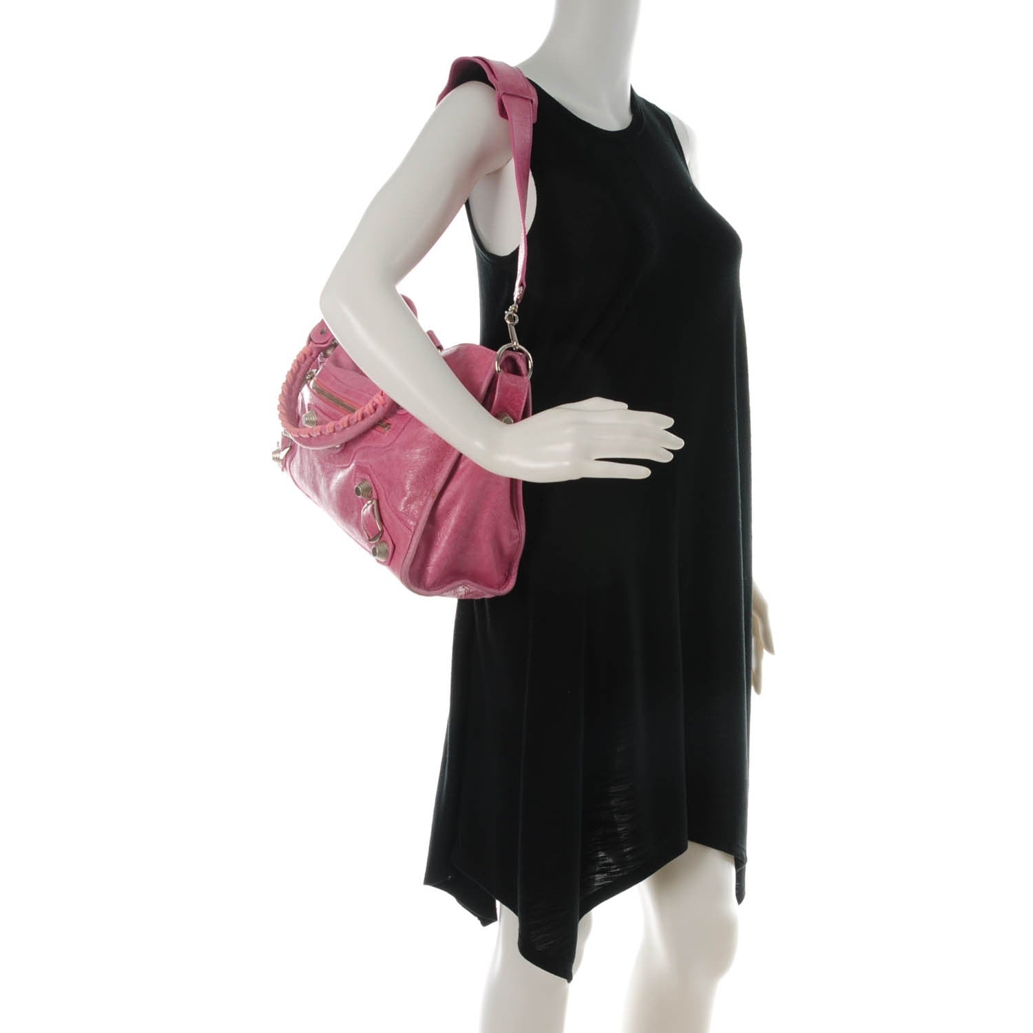 Balenciaga Agneau Giant 21 Silver Hardware City bubblegum 2 of 9