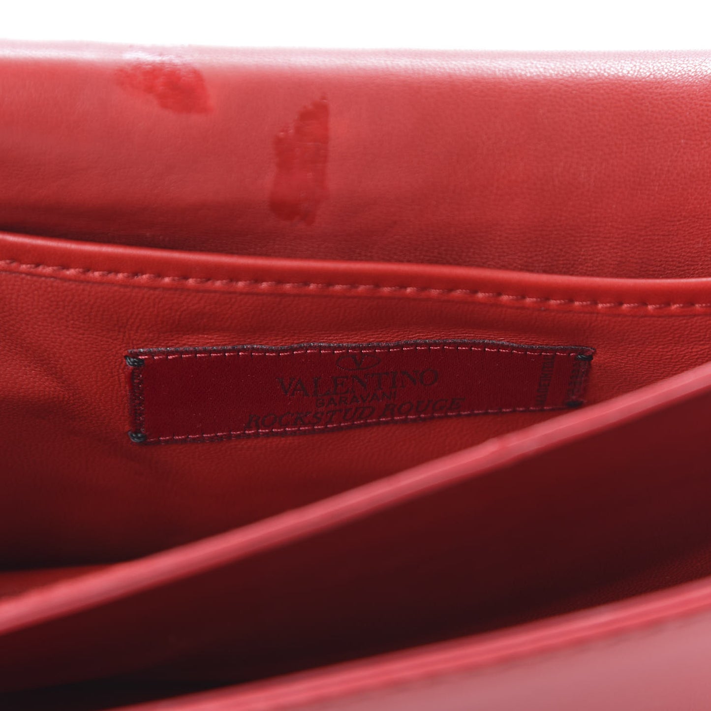 Nappa Allover Stud Va Va Voom Shoulder Bag Rosso Valentino