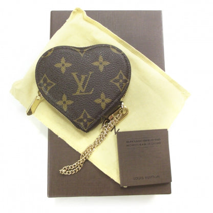 Louis Vuitton Monogram Leopard Coeur Heart Coin Purse Blanc Corail 5 of 10