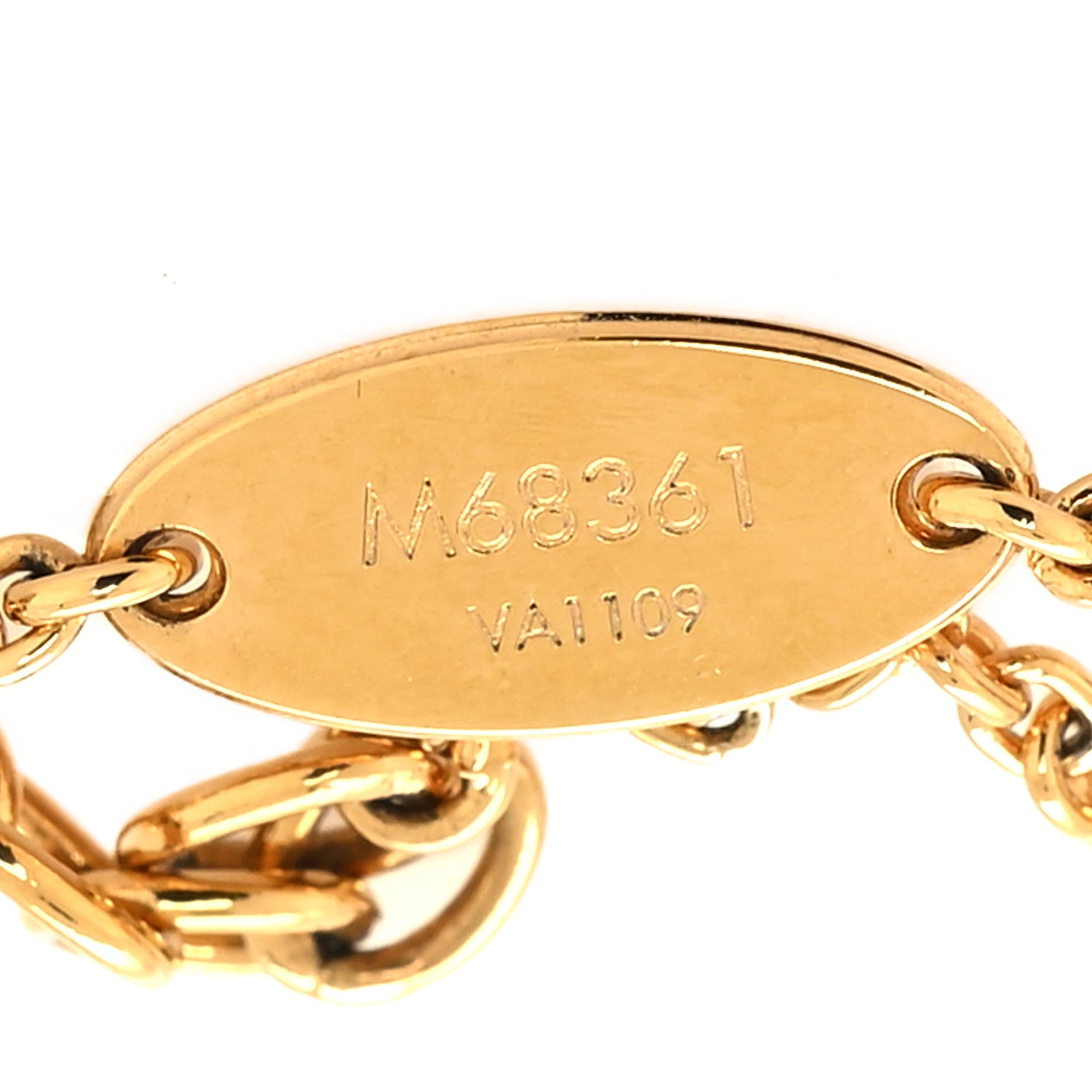 Louis Vuitton Essential V Perle Bracelet Gold 6 of 6