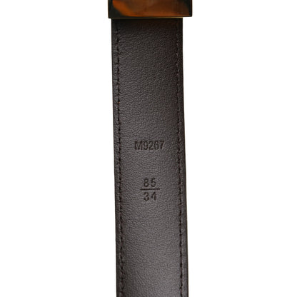 Louis Vuitton Mini Damier Ebene 25mm LV Initiales Belt 85 34 3 of 6