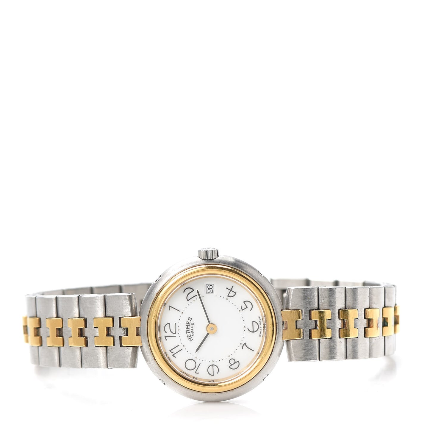 Stainless Steel 25mm Clipper Quartz Watch Gold