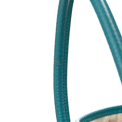 Hermes Vache Country Garden Party 36 MM Turquoise 21 of 21
