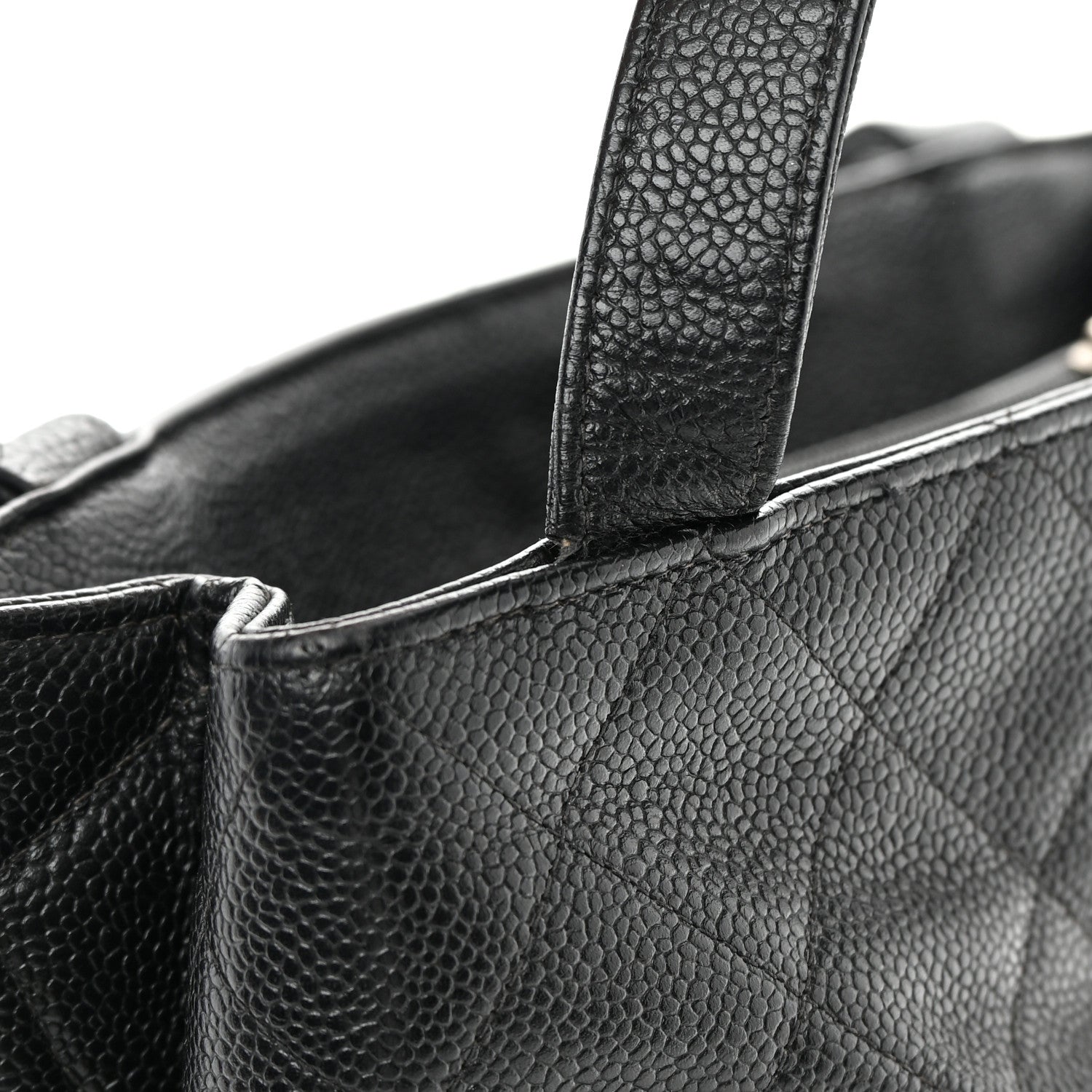 Chanel Caviar Quilted CC Shoulder Bag Black 15 of 15