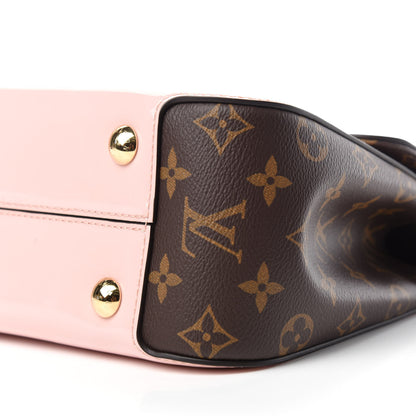 Louis Vuitton Patent Calfskin Monogram Cherrywood PM Rose Ballerine 7 of 13