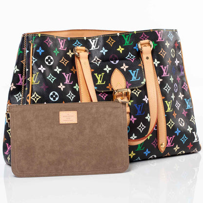 Louis Vuitton Monogram Multicolor Aurelia GM Black 6 of 17