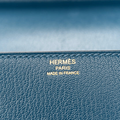 Hermes Chevre Mysore Cinhetic Boxy Top Handle Bag Colvert 5 of 8