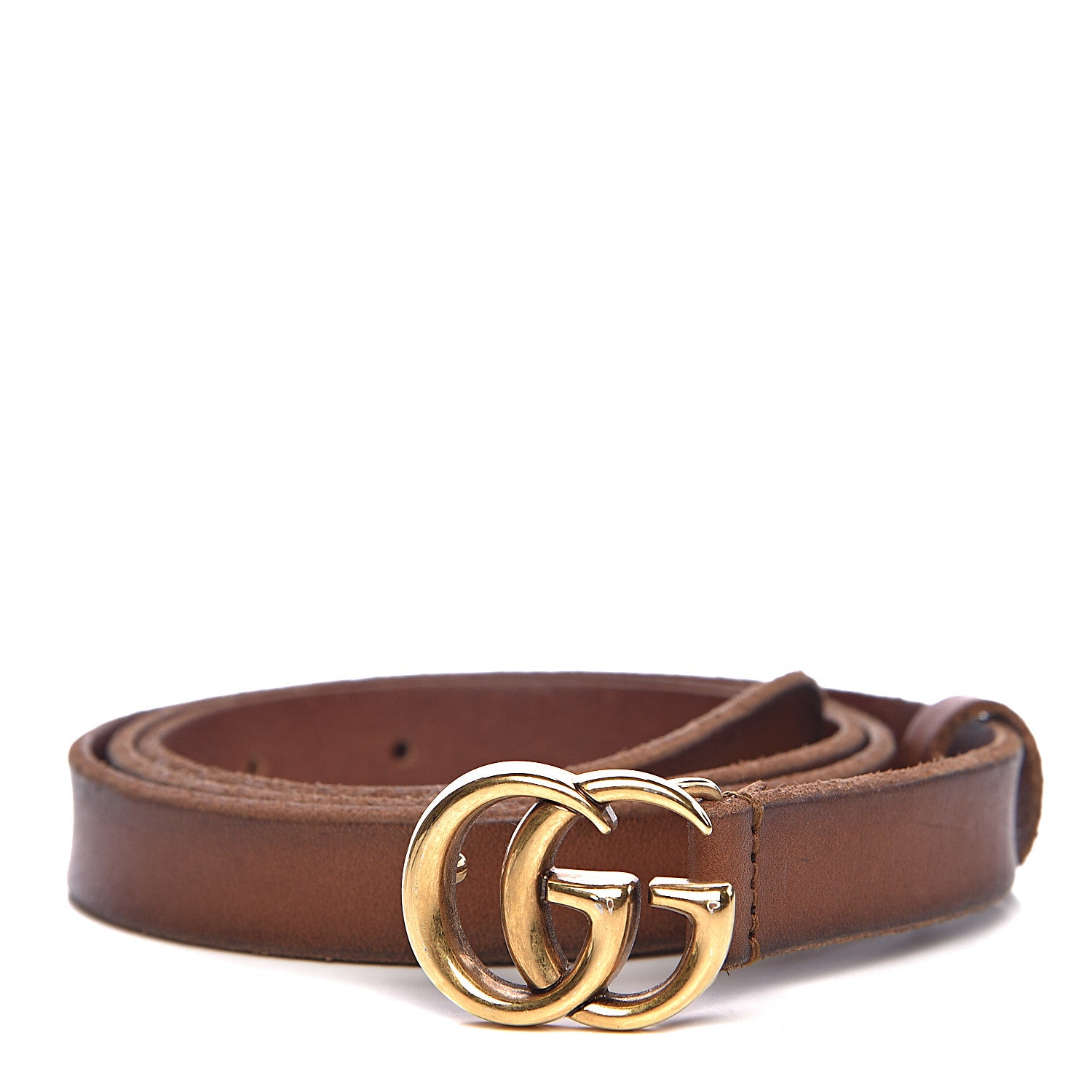 Gucci Faded Calfskin Double G 20mm Belt 90 36 Cuir 1 of 6