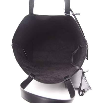 Saint Laurent Calfskin Medium Shopping Tote Black 4 of 8