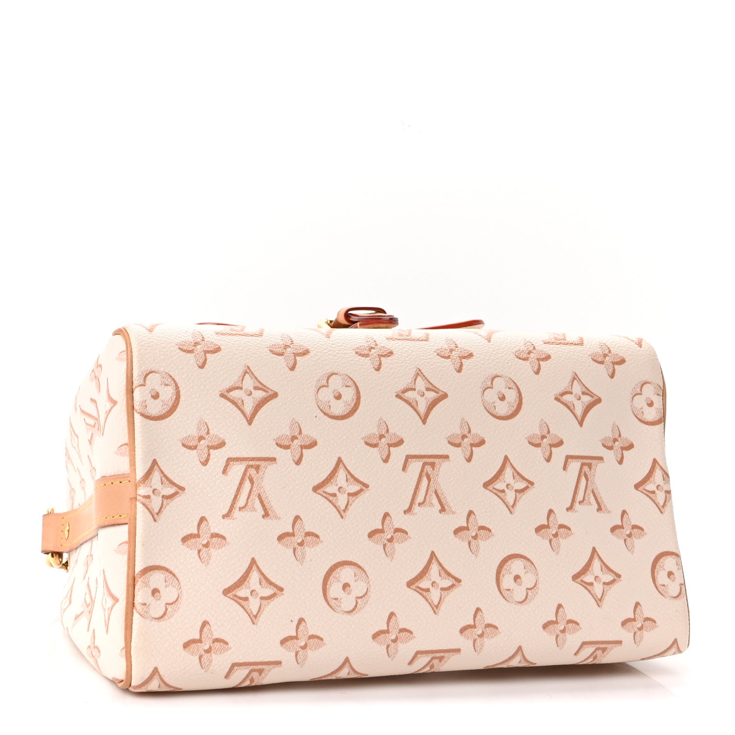 Louis Vuitton Monogram Fall for You Speedy Bandouliere 25 Beige Clair 4 of 9