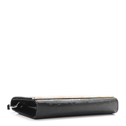 Louis Vuitton Electric Epi Sevigne Clutch Black 3 of 9