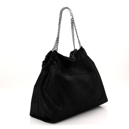 Stella McCartney Shaggy Deer Falabella Drawstring Tote Black 3 of 10