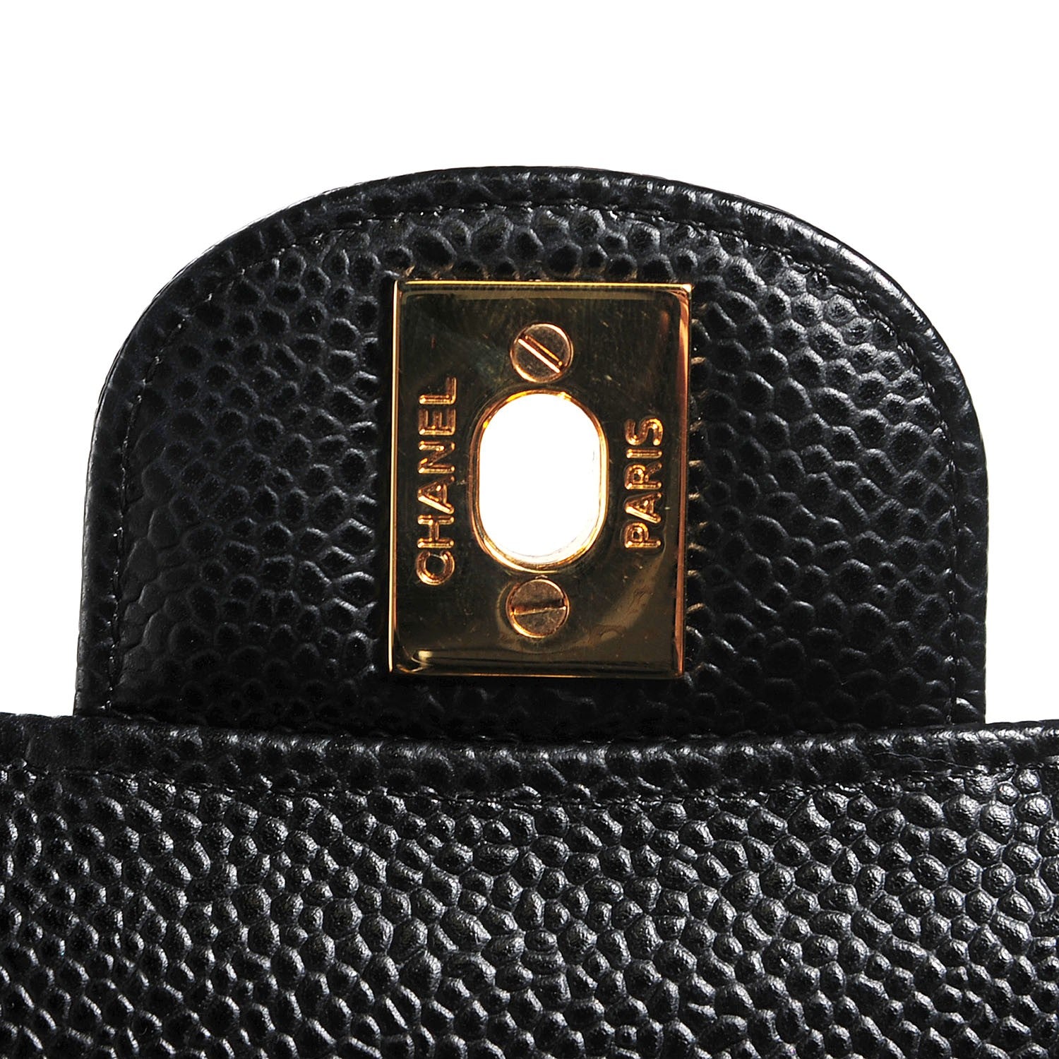 Chanel Caviar Quilted Small Double Flap Black 6 of 9