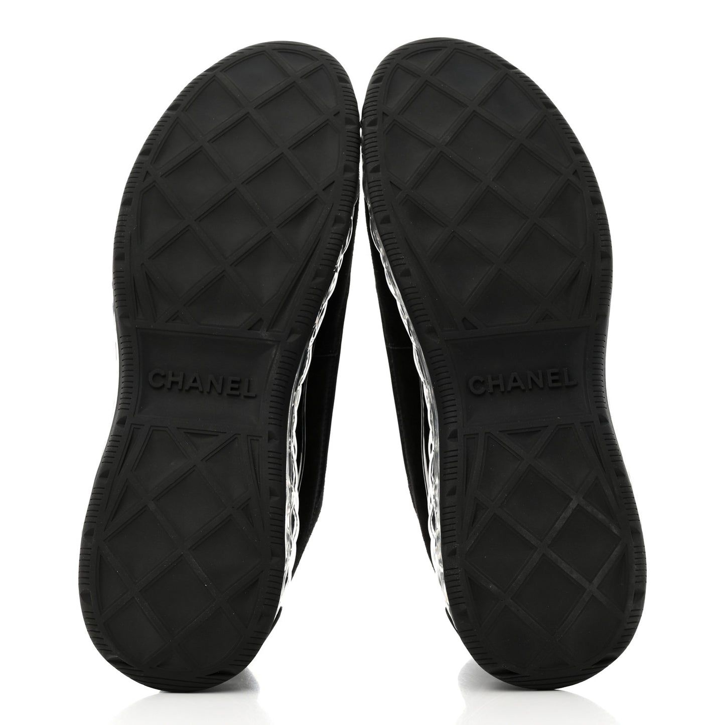 Suede Grosgrain Mens CC Sneakers 46 Black