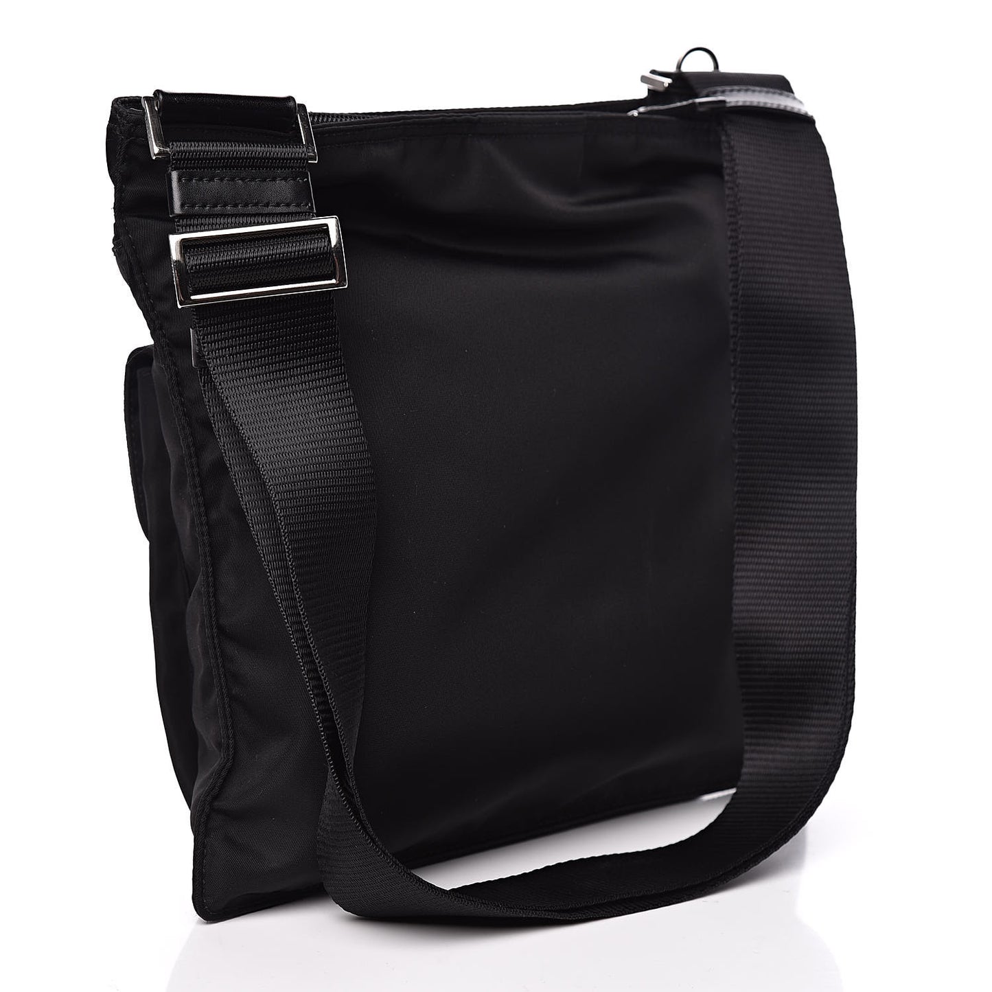 Nylon Vela Messenger Black