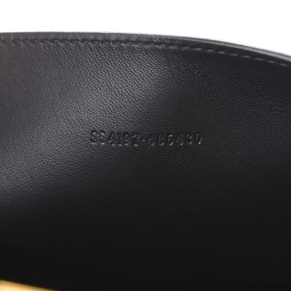 Alexander McQueen Calfskin Skull Envelope Clutch Black 6 of 6