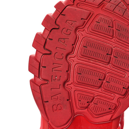 Balenciaga Mesh Nylon Womens Track Sneakers 37 Red 8 of 11