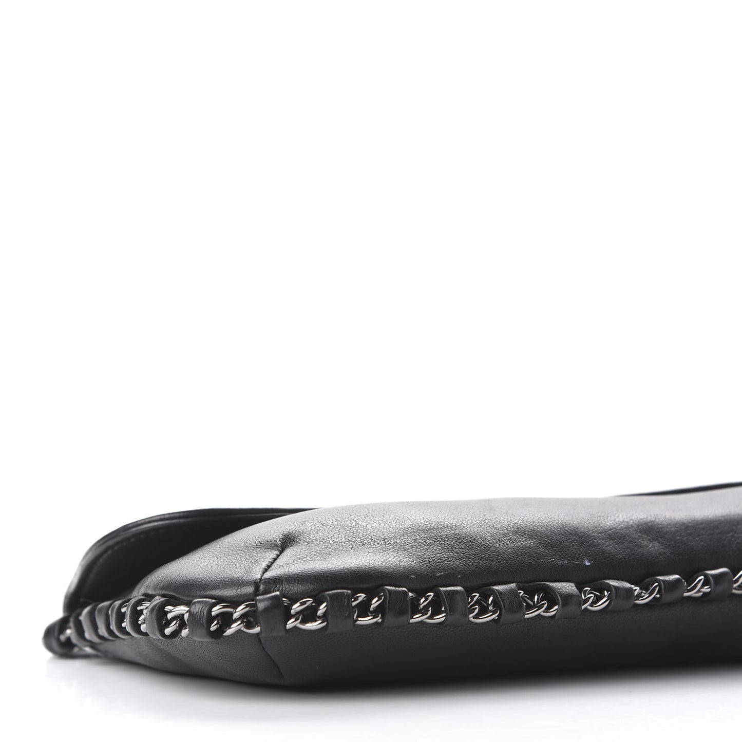Lambskin Chain Flap Black