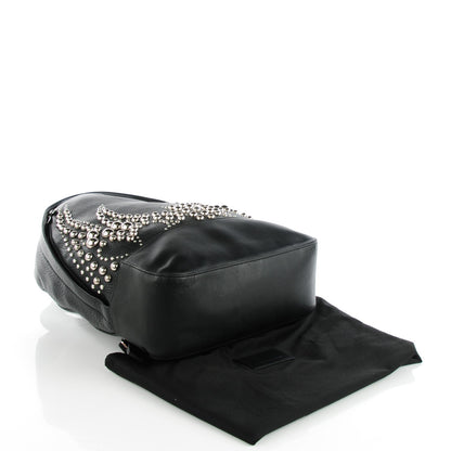 Alexander Wang Pebbled Lambskin Studded Runway Backpack Rhodium Hardware 4 of 8