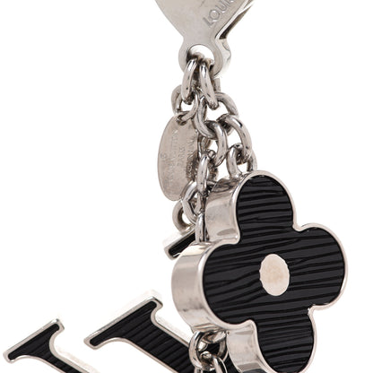 Louis Vuitton Electric Epi Fleur d'Epi Bag Charm Black 3 of 6