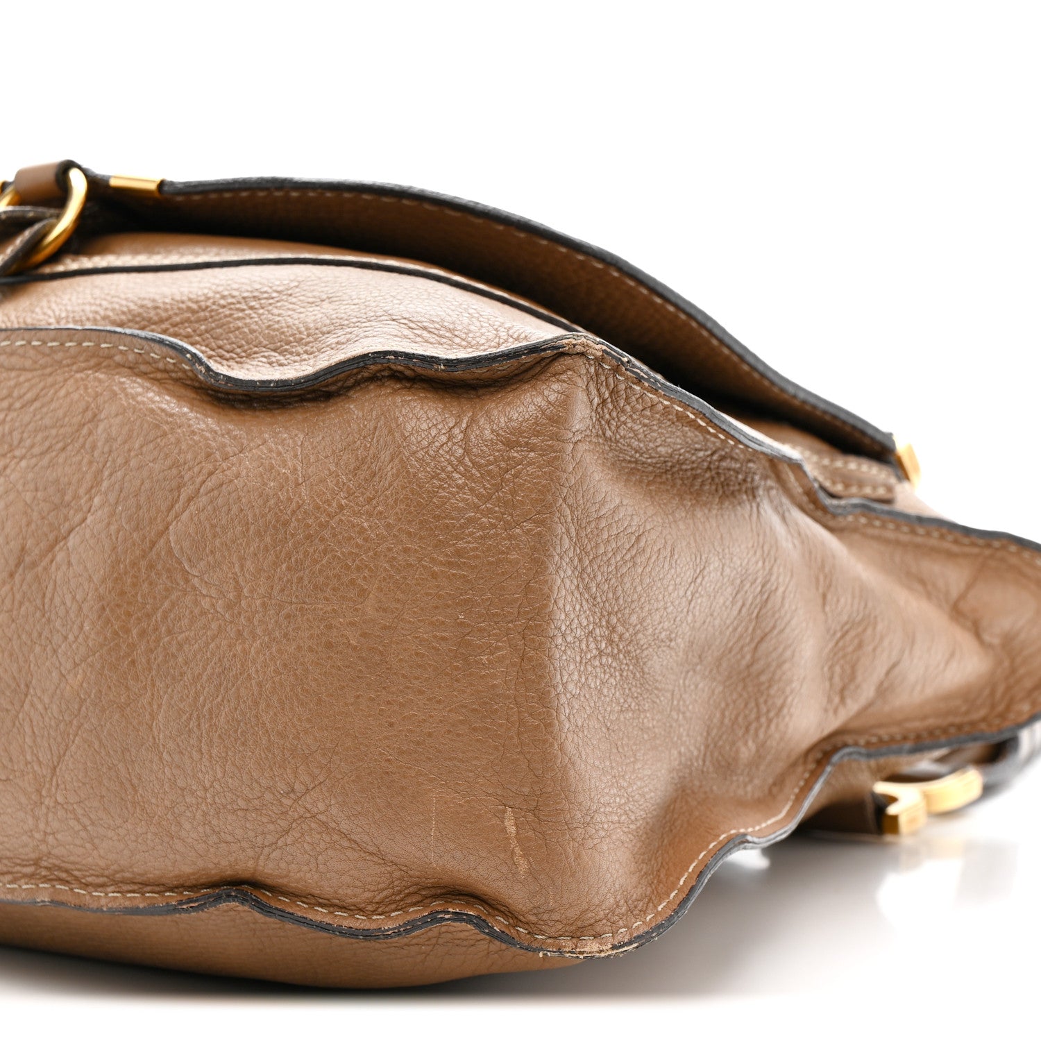 Chloe Calfskin Medium Marcie Satchel Nut 10 of 18