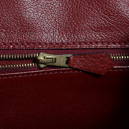 Hermes Buffle Skipper Birkin 35 Rouge H 20 of 25