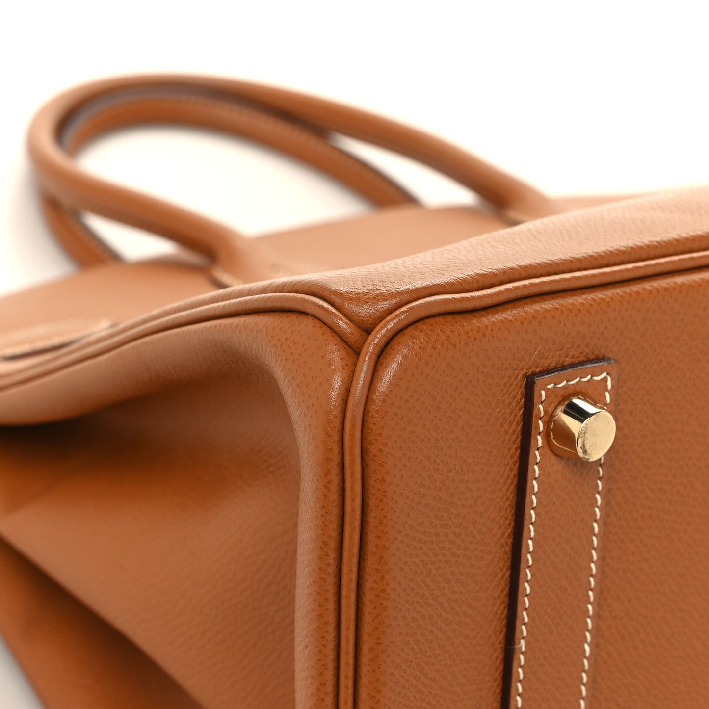 Epsom Birkin 35 Gold
