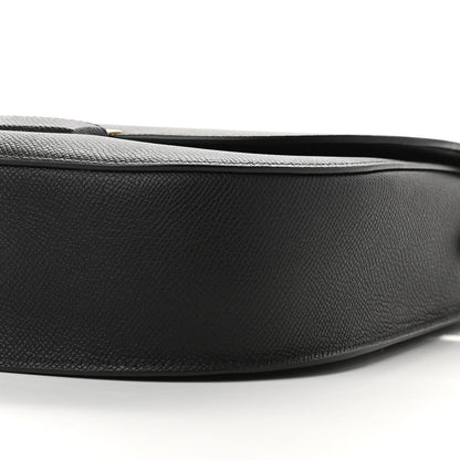 Celine Grained Calfskin Compact Trotteur Black 6 of 8