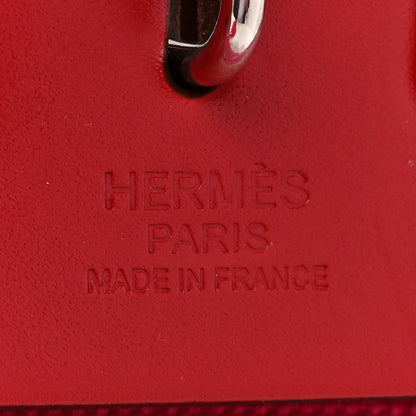 Hermes Military Toile Vache Hunter Herbag Zip PM 31 Rose Mexico Rouge Piment 8 of 11