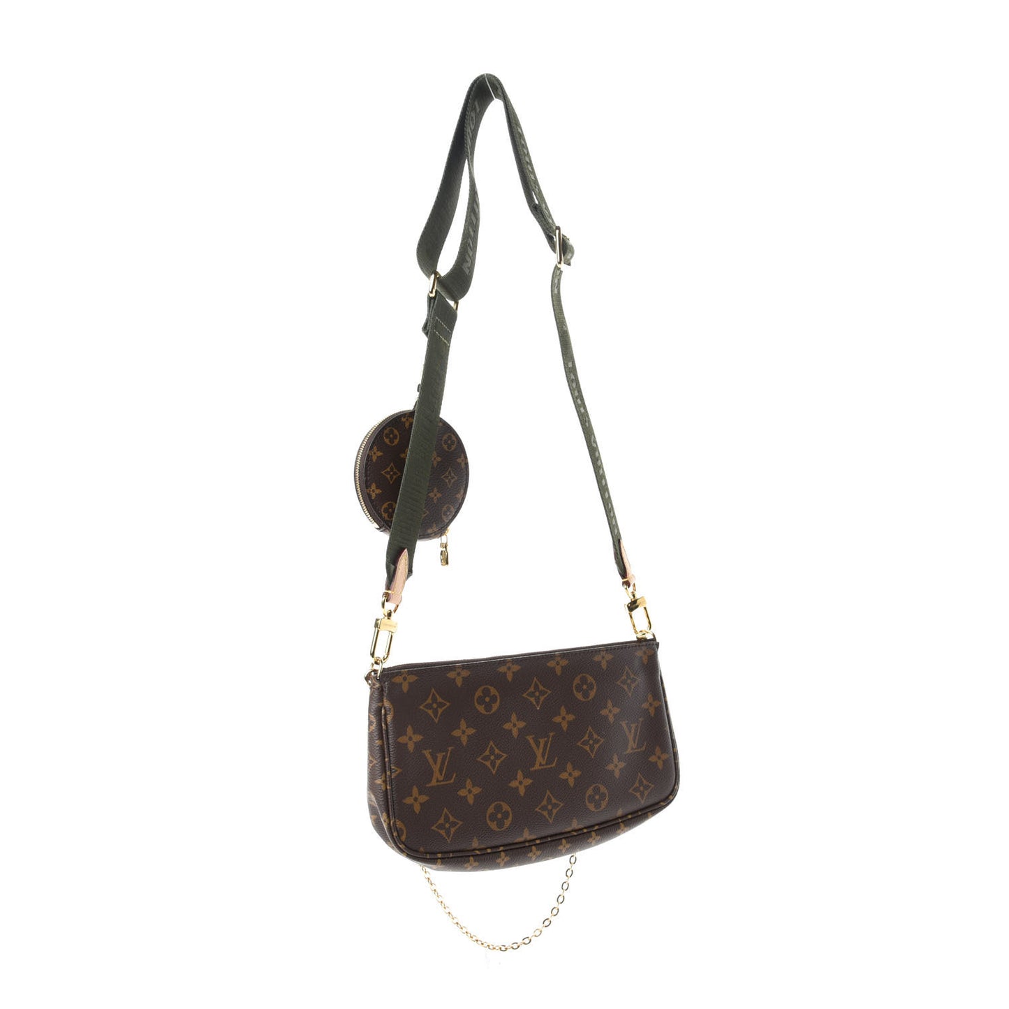 Monogram Multi Pochette Accessories Kaki