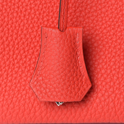 Hermes Togo Birkin 25 Rouge De Coeur 29 of 31