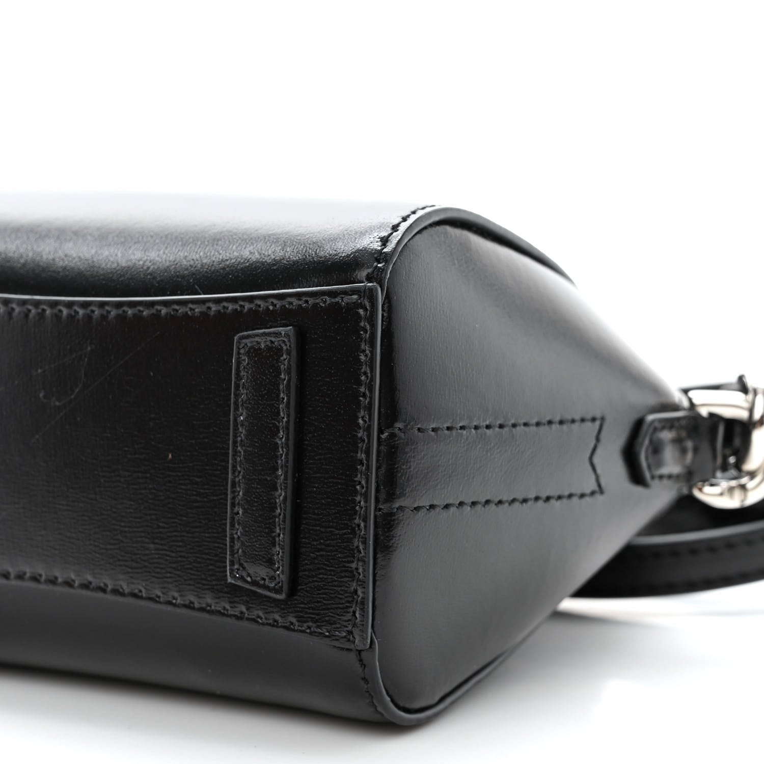Givenchy Shiny Lord Calfskin Micro Antigona Black 10 of 11