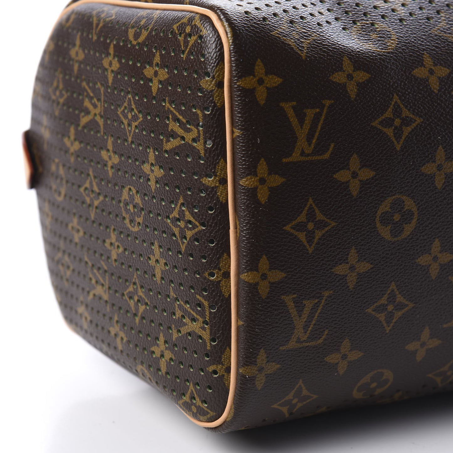 Monogram Perforated Speedy 30 Green
