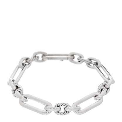 David Yurman Sterling Silver 9.8mm Lexington Chain Bracelet 1 of 4