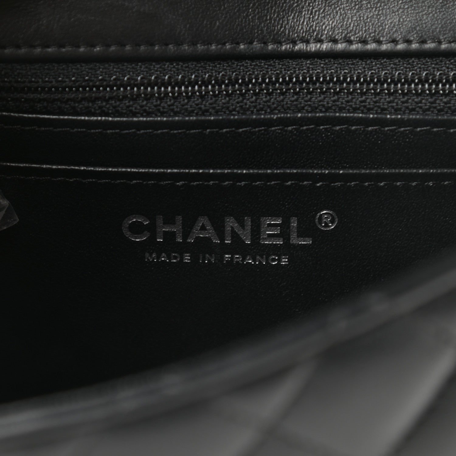 Chanel Lambskin Quilted Mini Square Flap Black 6 of 12