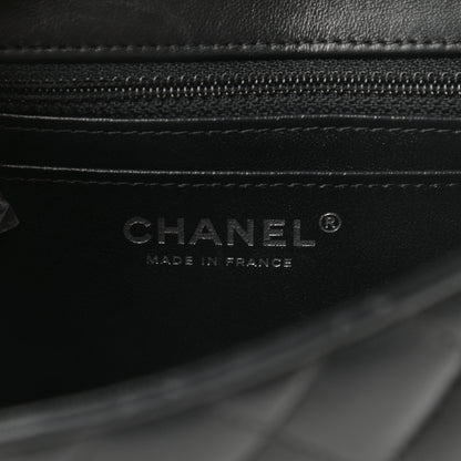 Chanel Lambskin Quilted Mini Square Flap Black 6 of 12