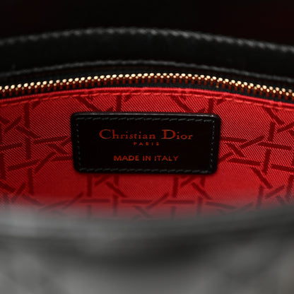 Christian Dior Lambskin Cannage Small Lucky Badges My Lady Dior Black 6 of 14