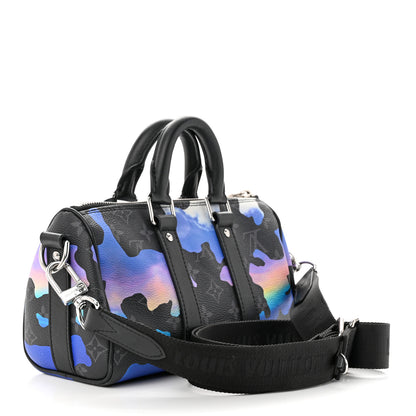 Louis Vuitton Sunset Monogram Eclipse Keepall Bandouliere 25 3 of 10