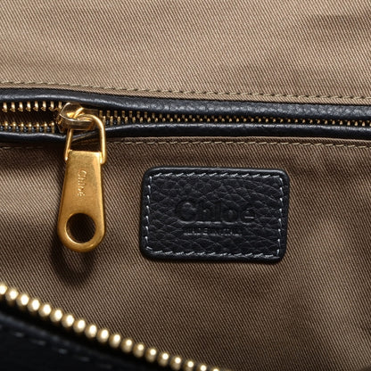 Chloe Calfskin Large Marcie Satchel Black 6 of 9