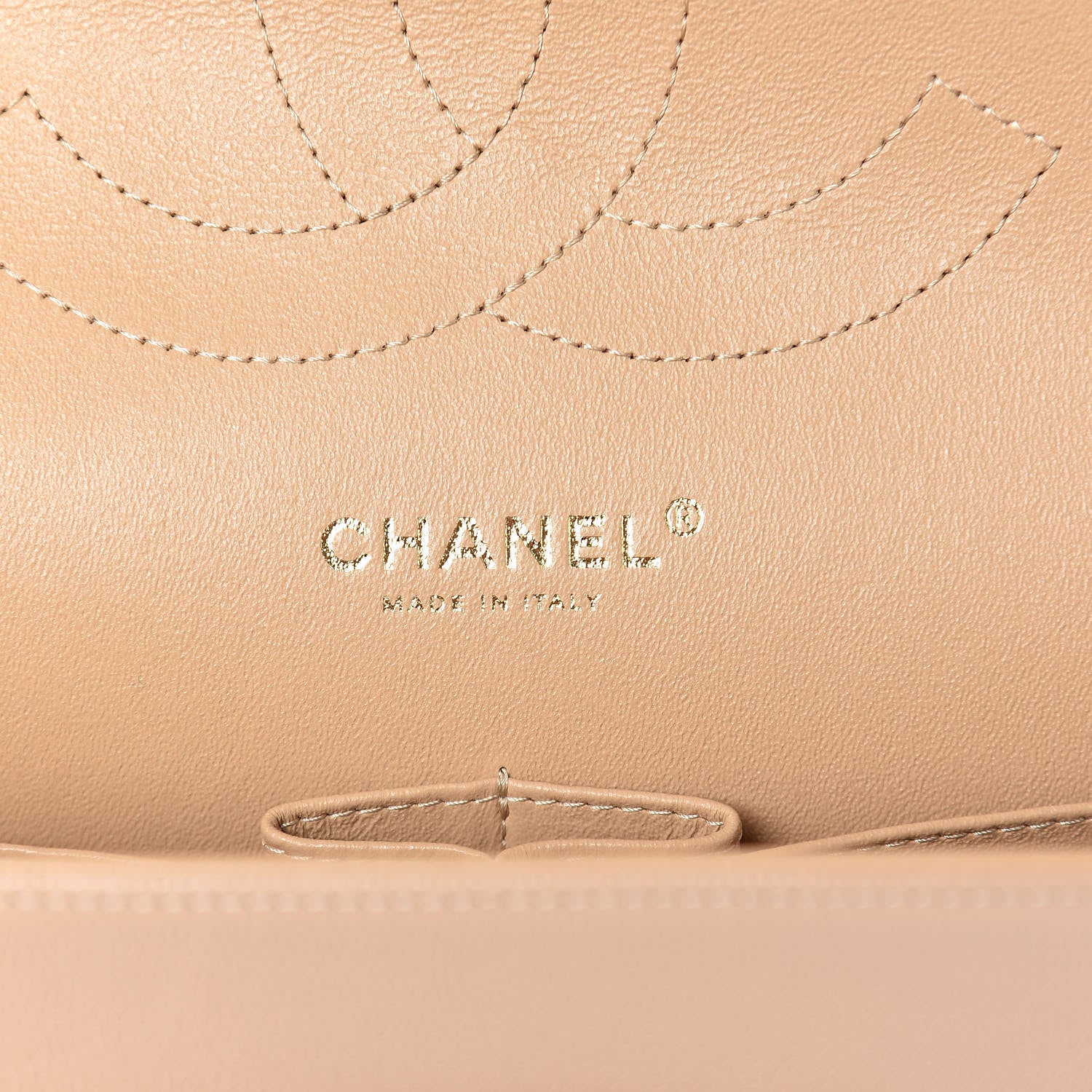 Chanel Caviar Quilted Jumbo Double Flap Beige 8 of 11